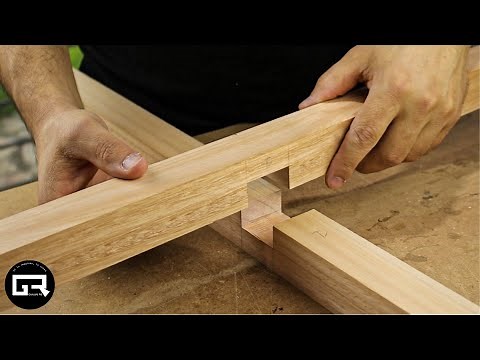 Ensamblar MADERA Sin CLAVOS [ENSAMBLE MEDIA MADERA] | WOOD JOINTS METHODS