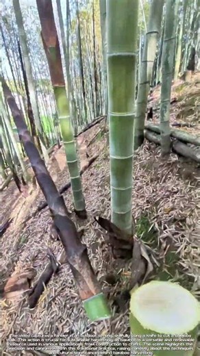 Cutting Bamboo: The Art of Harvesting Nature's Building Material