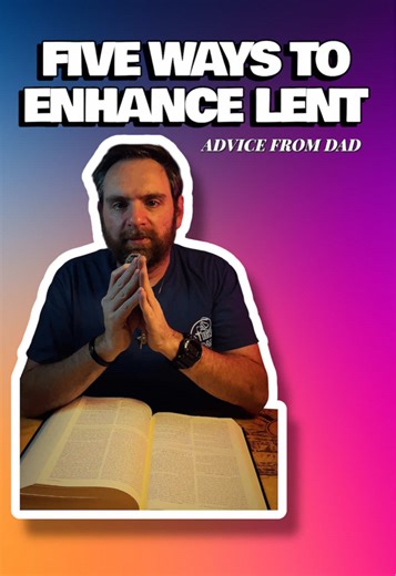 This Lent, think of adding something and not just removing. Here are five ideas for something to add to your Lenten Season that can bring you closer to Christ. #catholicism #catholicfaith #catholictiktok #catholicsoftiktok #catholic