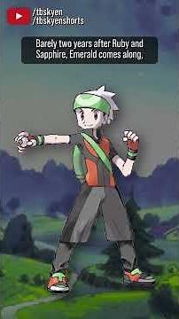 Brendan is three generations of Pokémon protagonist | #pokemon