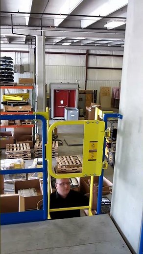 Self Closing Ladder Safety Gate