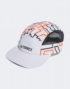 adidas Terrex Heat.Rdy 5-Panel Graphic cap in white | ASOS