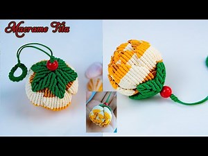Macrame Lotus flower | Very simple but beautiful lotus macrame tutorial ( Part 02)
