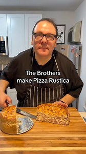 The Brothers make Pizza Rustica 🇮🇹 #italian #cooking #sundaydinner | Brothers Cucina