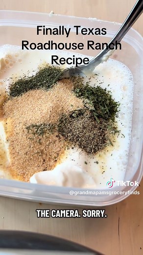 Authentic Texas Roadhouse Ranch Dressing Recipe