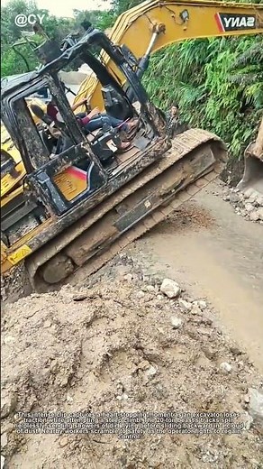 ⚠️ Epic Digger Fail! Watch How NOT to Climb a Hill | Heavy Machine Recovery