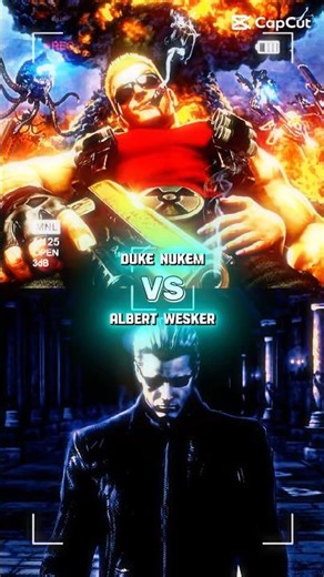 Duke Nukem vs Albert Wesker #edit #fiction #wis #dukenukem #albertwesker
