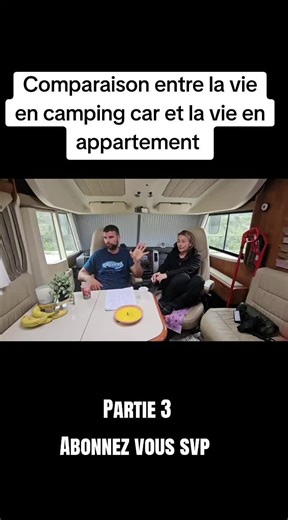Comparaison entre la vie en camping car et la vie en appartement #caravane#campingcar#van#camping