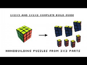 How to Build a 1x2x3 from Rubik´s Cube parts - Complete Build Guide