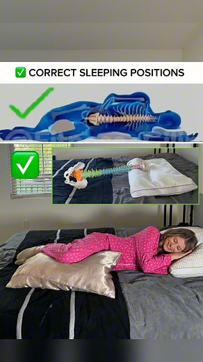 1.4M views · 7.4K reactions | Using a pillow while you sleep helps ensure proper spinal alignment by supporting the natural curves of your neck and spine. #sleeping #sleepwell #sleepbetter #goodnightsleep #HealthAndWellness | PostureStrong | Facebook