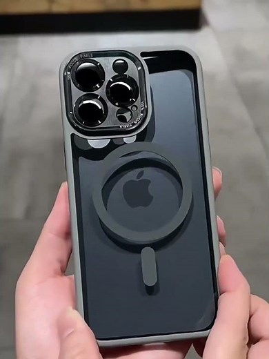 Luxury Magnetic Metal Lens Bumper Protection Case For iPhone 16 15 14