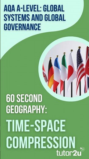 60 Second Geography | AQA A-Level Geography | Time-Space Compression (GSGG 8)