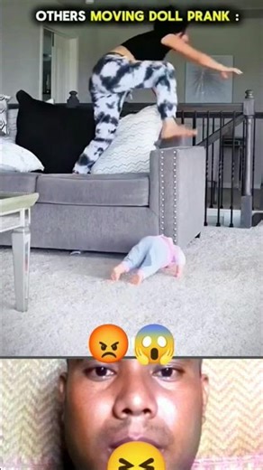Moving Doll 😱 Vs This Man 😎#shorts#trending