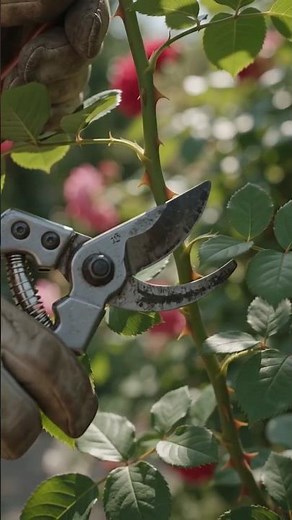 How to Prune Roses for Endless Blooms! 🌹 #shorts