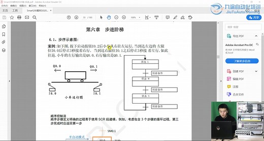 10详解步进阶梯SCR-SCRT-SCRE顺序控制山东济南石家庄河北培训 西门子PLC视频教程 Smart200