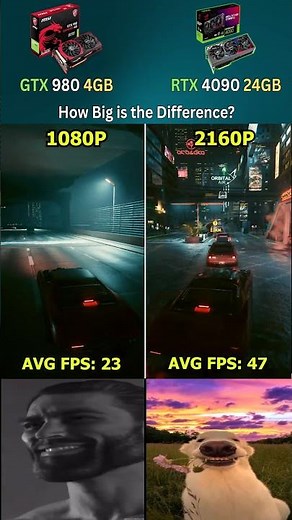 GTX 980 vs RTX 4090 – 8 Years of GPU Evolution in Action #pcgaming #gaming