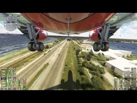 Beautiful Landing At St. Pete-Clearwater International Airport