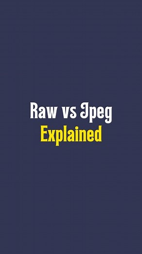 Photo Basics By Nishkam on Instagram: "Raw File vs JPEG which is best for you? And what do you use the most? Here's an informative comparison between these 2. Let me know which one you use the most. #photobasics"