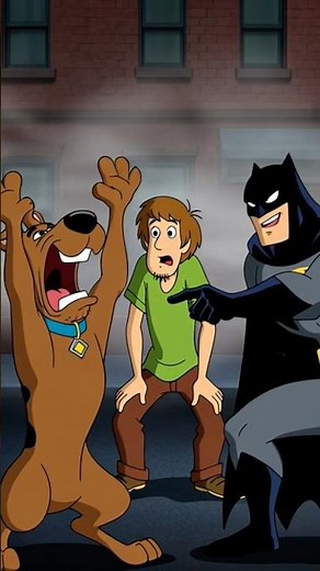 Scooby-Doo Meets Batman?! 🦇 Mystery Goes Dark! #scoobydoo #batman #animetoons #anime #cartoon