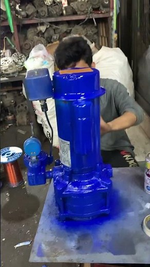 Repair goulds pump done😍👌 #rewinding #reapir #waterpump