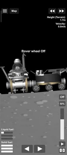 moon mining|#sfs #spaceflightsimulator #shorts