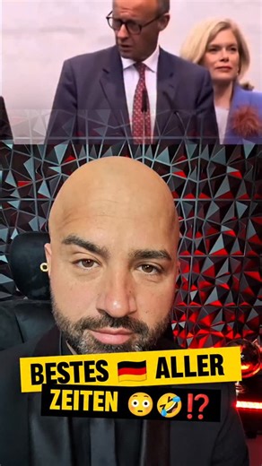 💬 „Die beste Regierung der letzten Jahrzehnte“ Sagt der Kanzler. 🇩🇪👏 💸 100 Milliarden Haushaltsloch 🚨 Migration am Limit ⚡ Energiepreise vertreiben unsere Industrie 🧨 Nord Stream sabotiert – aufgeklärt? Fehlanzeige 🌍 Außenpolitisch sitzen wir gefühlt neben dem Blumentopf 🌱 🪖 Und jetzt deutsche Truppen Richtung Ukraine… Richtung Russland Man bekommt langsam Stalingrad-Vibes. Aber hey 🤡 Alles gut. Das ist wirklich das beste Deutschland aller Zeiten. 🙃👏 | Deniz Karabag