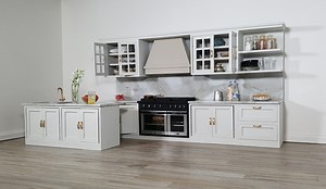 1:12 Scale Modern Dollhouse Miniature Kitchen With WORKING Cupboards (DIY Kit) #white - Etsy