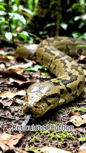 Reticulated Python snake 8