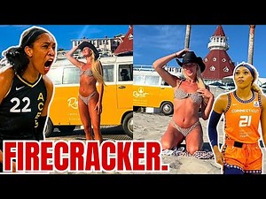 Sophie Cunningham BIKINI FIRE! Fever Guard's MESSAGE for JEALOUS Caitlin Clark HATERS in WNBA!