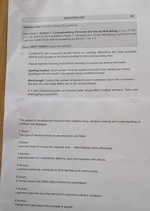 Question One consists of three (3) questions.Read Unit 1, Sec... | Filo