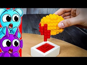Sprunki Reacts to SATISFYING Lego Animations!!