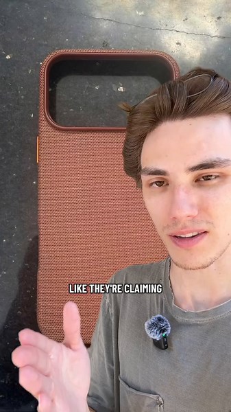 I’m getting FineWoven flashbacks #iphone17promax #iphone #phonecase | Iphone Phone Case