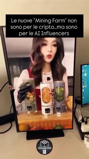 AI & Automazione Unlimited | Le nuove mining farm non sono per le criptovalute, sono per gli influencer dell’IA. In Cina, le file di PC sono ora in esecuzione 24 ore... | Instagram