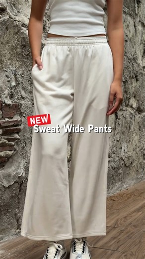 New comfy drop unlocked - Sweat Wide Pants! Soft sweat fabric in easy, feel-good colors, with convenient pockets and a drawstring for easy wear. Made for anyone & made to be worn however you want.👀 Shop now: s.uniqlo.com/46clxh5 #UniqloPH #LifeWear #NewArrival | Uniqlo Philippines