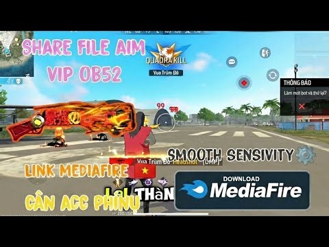 REG FF OB52 , SHARED AIM NHẸ TÂM - RA ĐẠN LÀ FULL ĐỎ - FIX RUNG LỐ - ANTIBAND