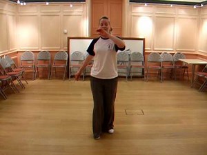 Debbie Garvey Demonstrates the Jitterbug Stroll