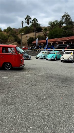 Nice convoy of SoCal style dubs ☀️ #socalvwscene #vw #vwbug | Mid-Life VW Crewzers