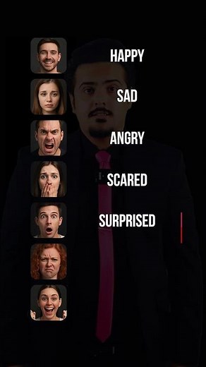 Learn 7 Basic Emotions in English! 😀 #englishvocabulary