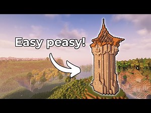 Minecraft: How to Build a Watchtower | Tutorial