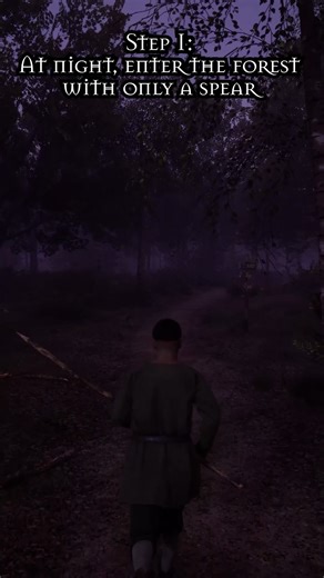 When the sun sets, the hunt begins! 🌙 Are you ready to face the forest after dark? Grab your spear and prove yourself—if you dare. Watch the video to see the challenge we’ve prepared, then jump into Medieval Dynasty and put your skills to the test ➡️ https://bit.ly/MedievalDynasty_Steam | Medieval Dynasty