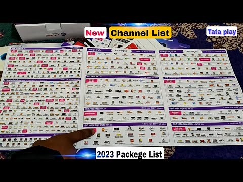 Tata Play Channel List | Tata Sky News Channel Number | Tata Sky Pamplet | Tata Sky Packege List