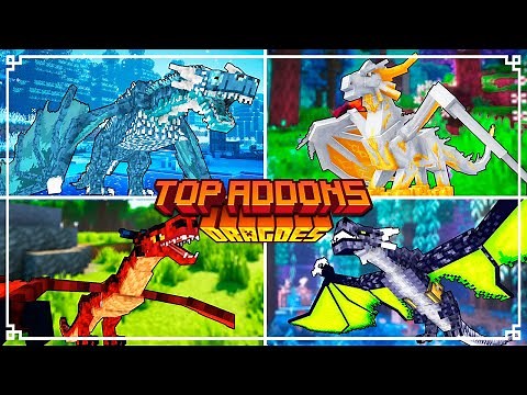 ✔ TOP 7 DRAGONS ADDONS FOR MINECRAFT 1.21.50