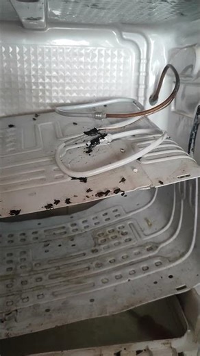 Fridge Freezer Puncture Repair | Refrigerator Ice Box Leakage Solution #shorts #viral #trending