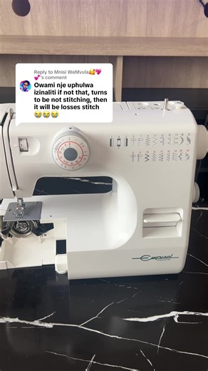 Replying to @Mnisi WeMvula🥰💖💕 1. Sewing Machine Needles Breaking 2. Sewing machine not stitching 3. Sewing Machine losing stitches 4. Loose stitches Troubleshooting sewing machine problems. #TroubleshootingSewingMachine #SewingMachineTension #BobbinThreadTension