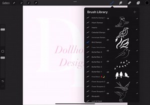 Birds Procreate Stamps Tattoo Stencils Brushes - Etsy UK