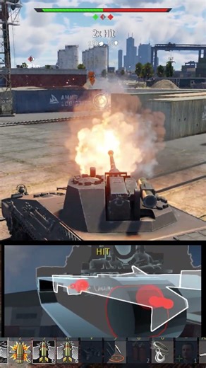 Persistent Unsuccessful wall-banging attempt with the Begleitpanzer 57. | War Thunder