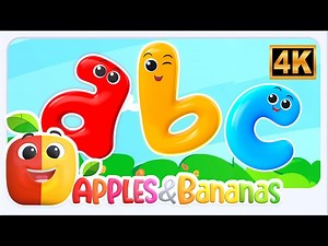 ABC Small Letter Song | Learn Lowercase Alphabet for Toddlers - Videos For Kids