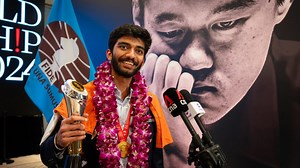 Watch the moments from the closing ceremony as D Gukesh is crowned the world chess champion. The youngest world chess champion shares an emotional speech and congratulates his opponent Ding Liren for the match. Watch the video as Gukesh shares his emotional speech. Video: ChessBase India #Chess #ChessBaseIndia #worldchesschampionship #gukesh #dinggukesh #dingliren #google #singapore #india | ChessBase India