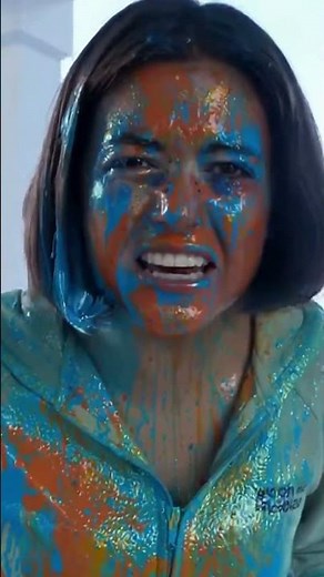 Porch Pirate's Day Ruined: Watch the colorful mess unfold! 😂 #funny #prank #karma