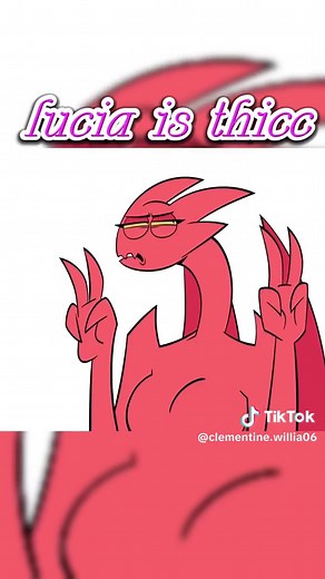 lucia is thicc #fy #fyp #fypage #lucia #plane #foryou #foryoupage #dragon #thicc #animation #urbandictionary #meme
